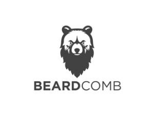 Beardcomb beauty logo design