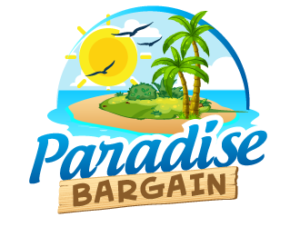 Paradise Bargain Retail Logo Design