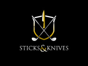 Sticks and knives logo