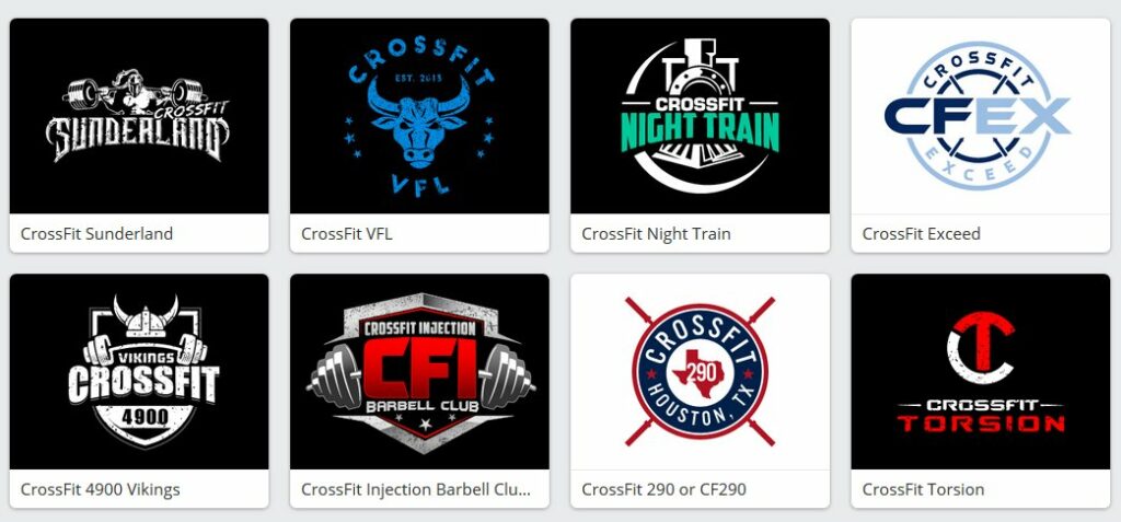 crossfit logo design